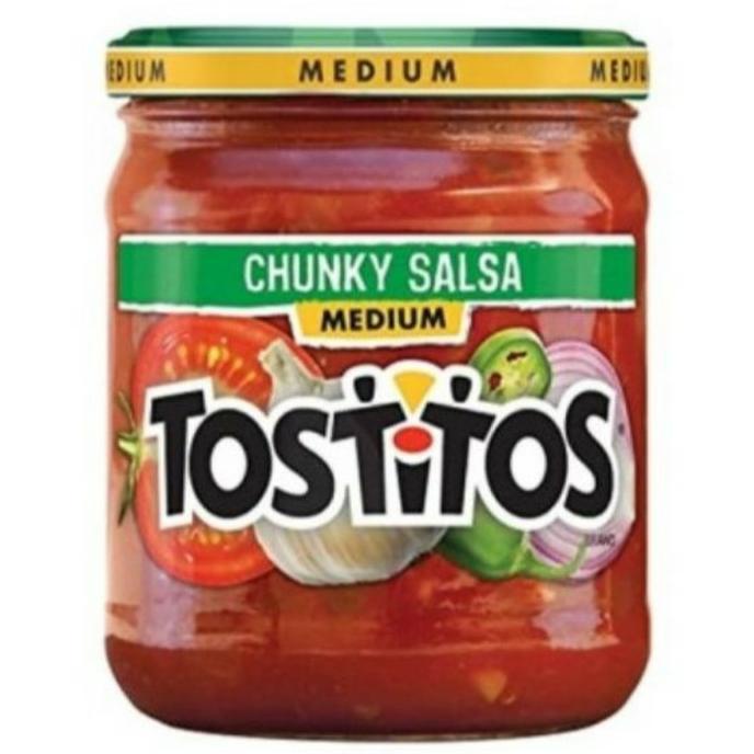 

+++++] TOSTITOS CHUNGKY SALSA Medium Saus Dip 439 gr