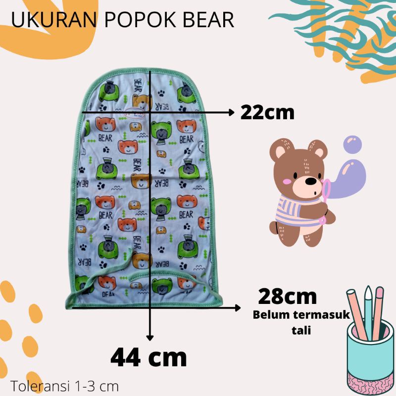 1 Lusin Popok Bayi Halus Bear SNI