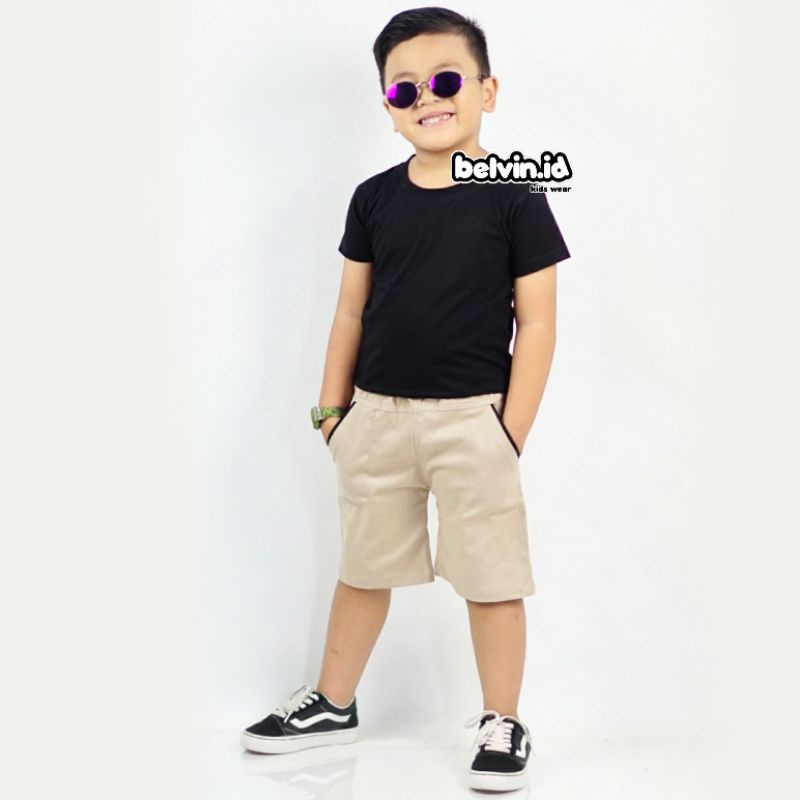 Celana Pendek Celpen Short Pants Pant Katun Harian Chinos Chino Anak Laki Cowok 1 - 7 Tahun PROMO