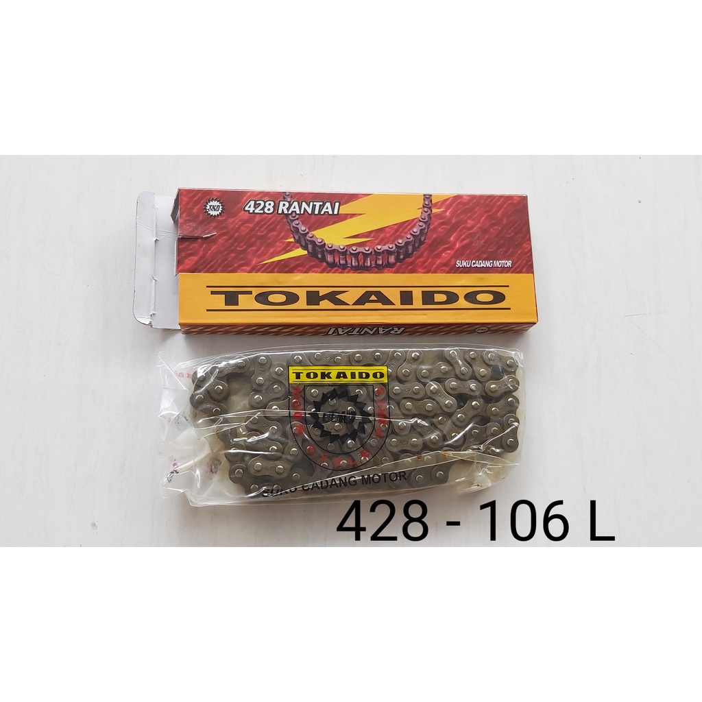 Rantai Jupiter Z  Grand Supra / Rantai Motor 428 106 L / Rante Motor 428 - 106 L