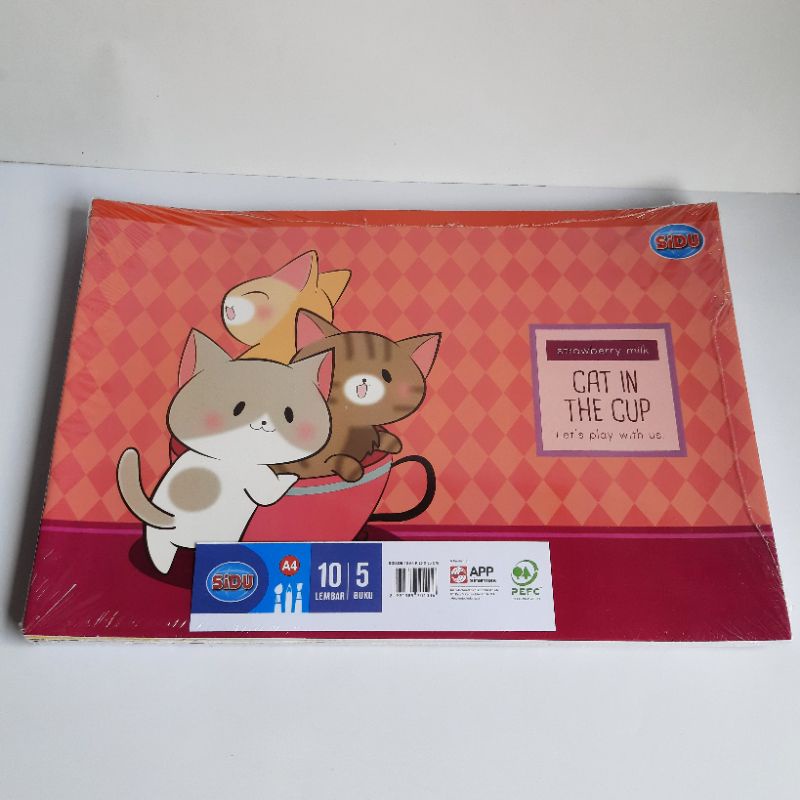 

Buku Gambar Sidu a4 1 Pack isi 5 Buku Kertas Putih Tebal RB9