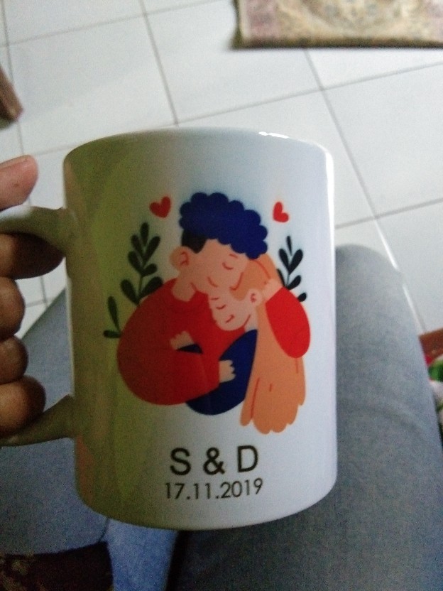 Mug Gelas Kado Couple Anniversay