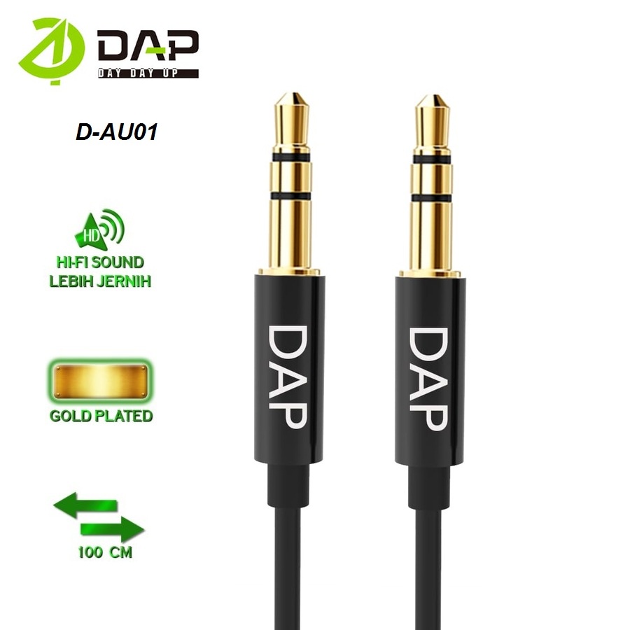 Kabel Audio Aux 3.5mm DAP D-AU01 1M