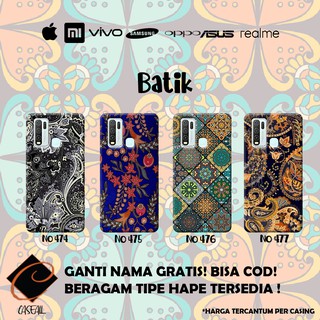 Case Casing Batik Motif ( BISA COD ) [ Semua Tipe HP ] Vivo y30 y50 a92