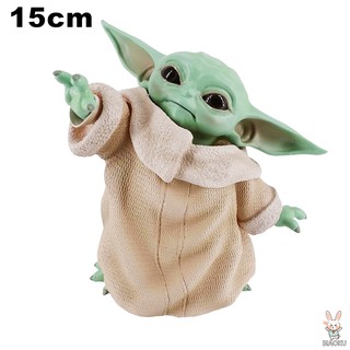 Hot Sale Star Wars Mandalorian Baby Yoda With Light The Child Animatronic Edition Figure Toys An Alien Kid Shopee Indonesia