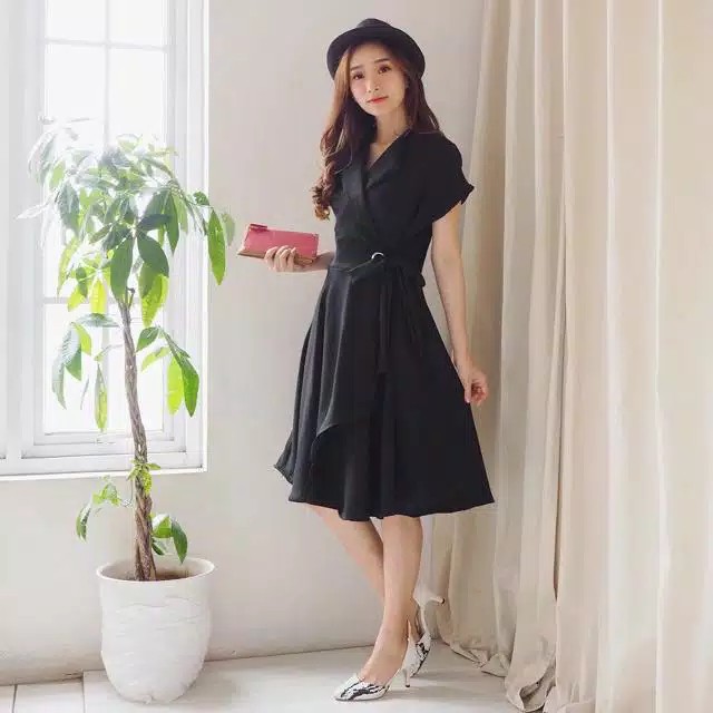 CATHERINE -  DRESS TERBARU / JOLY DRESS WANITA / FASHION KOREA / ALL SIZE FIT TO XL