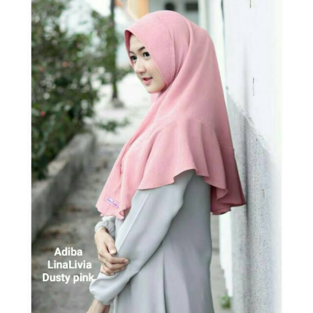 jilbab hijab linalivia Adiba kerudung krudung bergo khimar gamis instan murah terbaru 2022 cod jakar