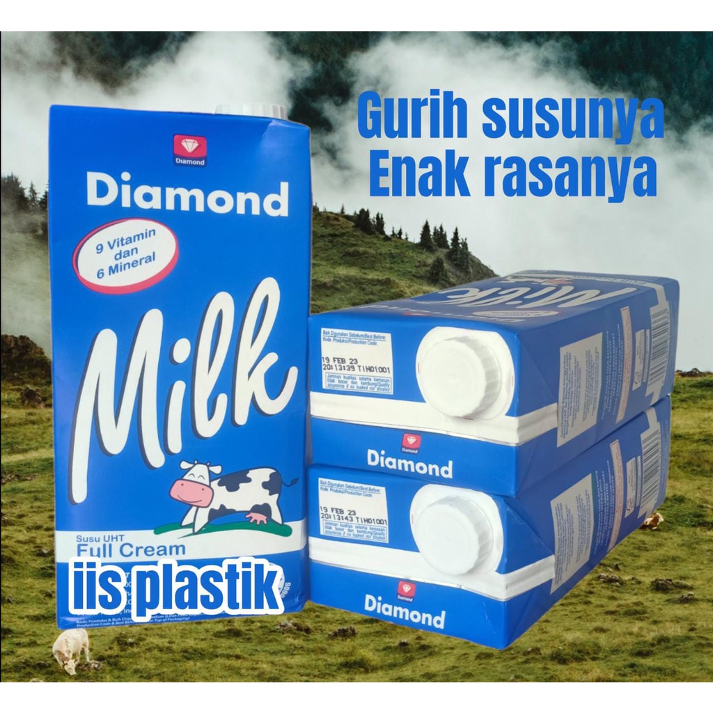 susu UHT /  susu UHT full cream / susu UHT Diamond