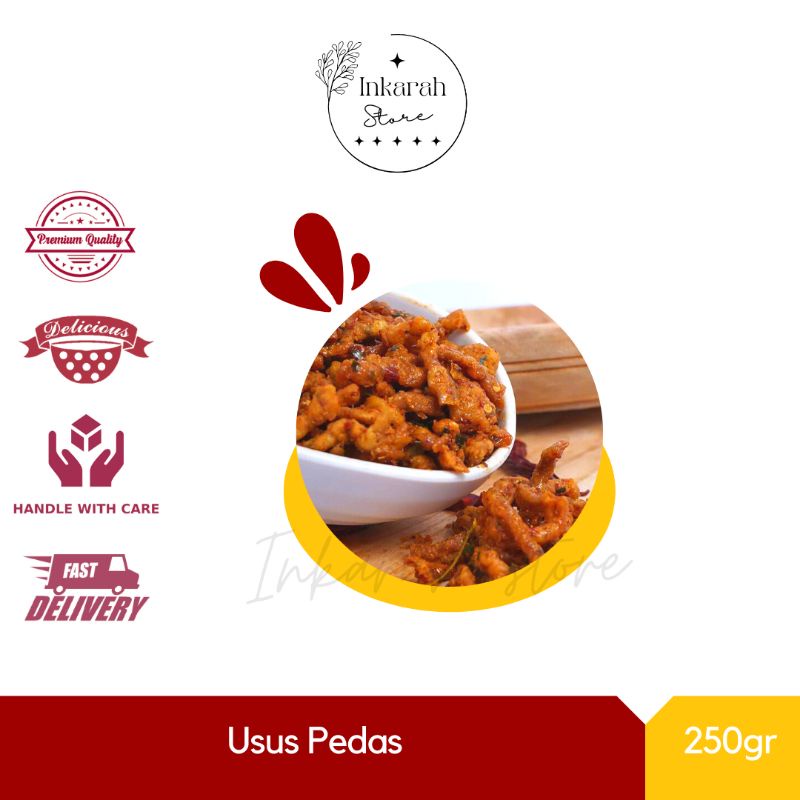 

Usus Krispi Pedas Ukuran 250gr Usus Krispy Pedas