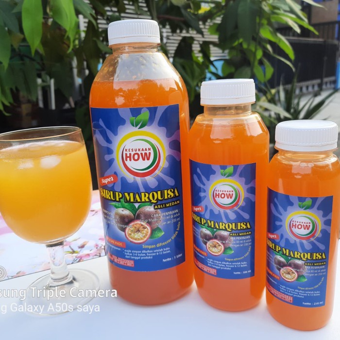 

Sirup Markisa Medan Homemade Asli 500 ml /Sirop 500ml /Markuisa 0,5l