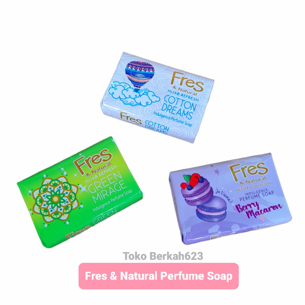 FRES &amp; NATURAL Sabun Batang 76gr Indulgence Perfume Soap