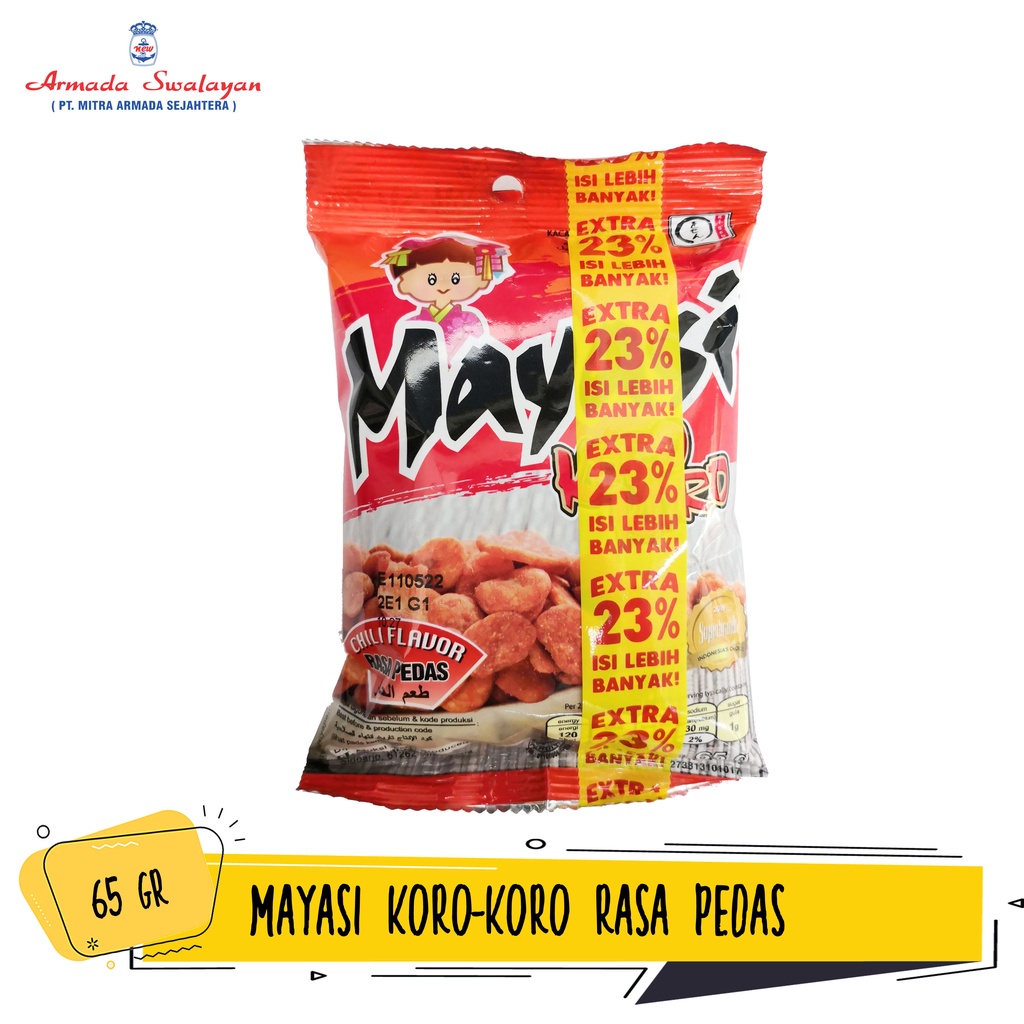 

MAYASI Koro-Koro Rasa Pedas 65g