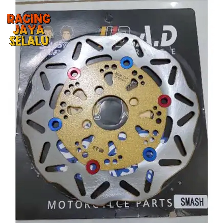 PIRINGAN CAKRAM DISC DPN GERIGI U7M VARIASI RACING BAD SUZUKI SMASH