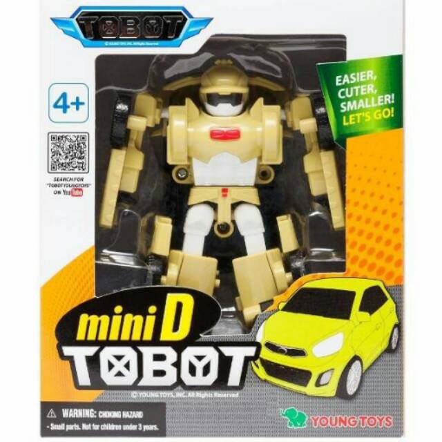 Mini Tobot D Transforming Robot