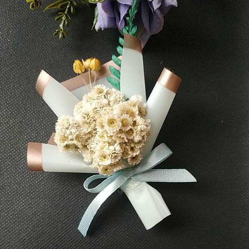 BUKET MINI EDELWEIS BUKET MINI HANTARAN BUKET KERING AKSESORIS BUKET ANNIVERSARY BUKET WISUDA BUKET ULANG TAHUN TERMURAH TERLARIS TERBAIK