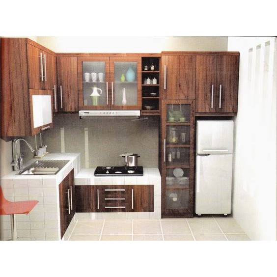 KITCHEN SET HPL / KITCHEN SET KAYU