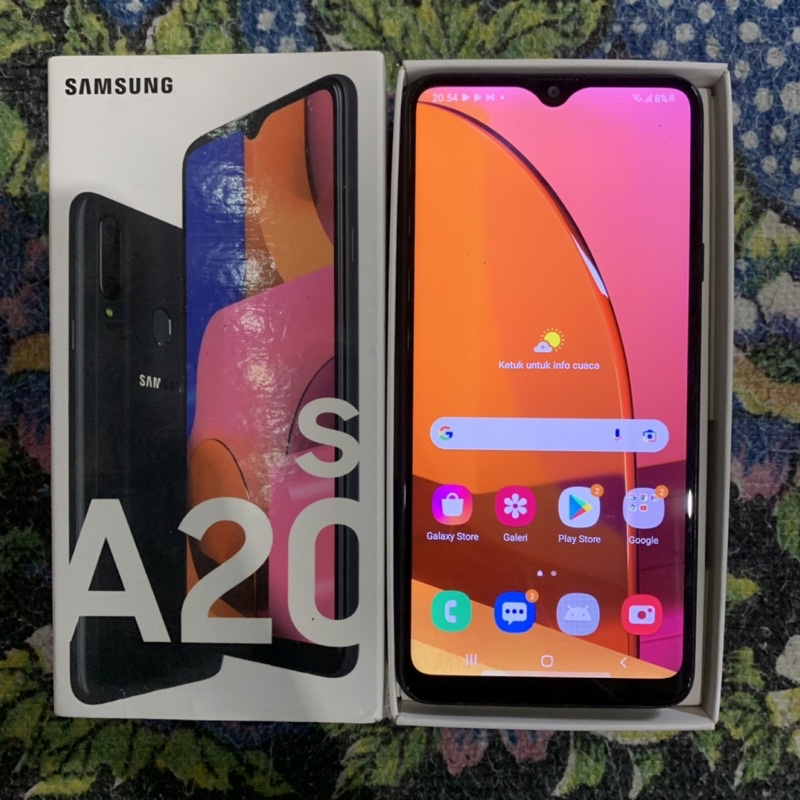 Samsung a20s 3/32 second fullset