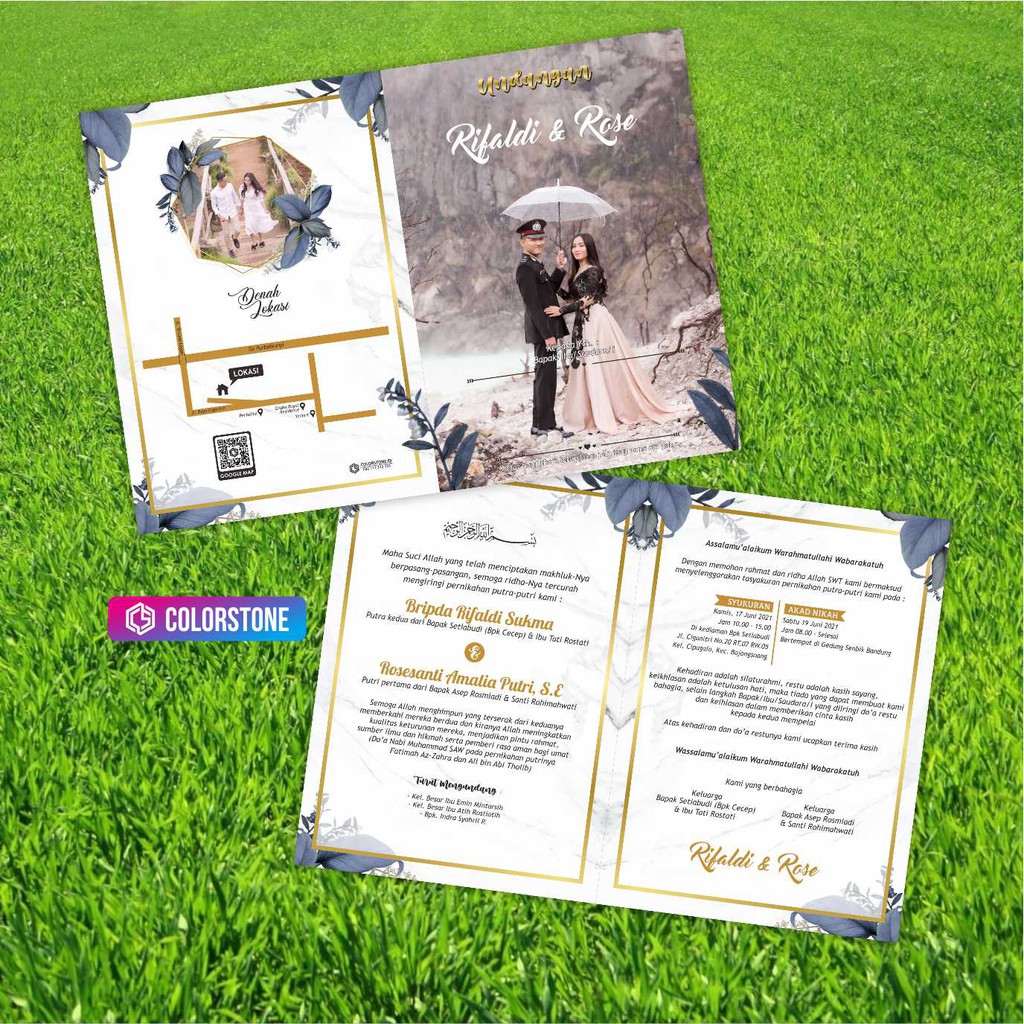Undangan Pernikahan Custom Foto (Lipat 2)