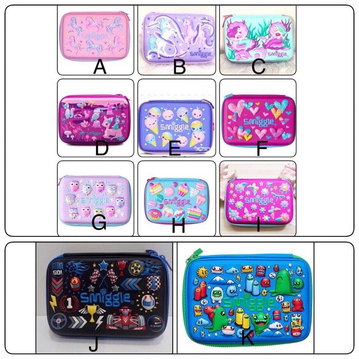 

MURAH SMIGGLE HARD PENCIL CASE - KOTAK PENSIL SMIGGLE
