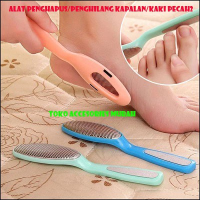 Sikat Gosok Kaki Kapalan-Penghalus Tumit pecah2-Alat Pengasah Kuku