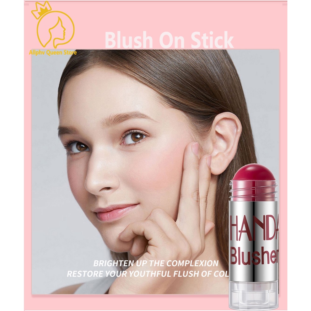 Blush Stick Contouring Makeup Wajah Brightener Concealer Blush Stabilo Wajah Bronzer Wajah Pena-Blush Strip