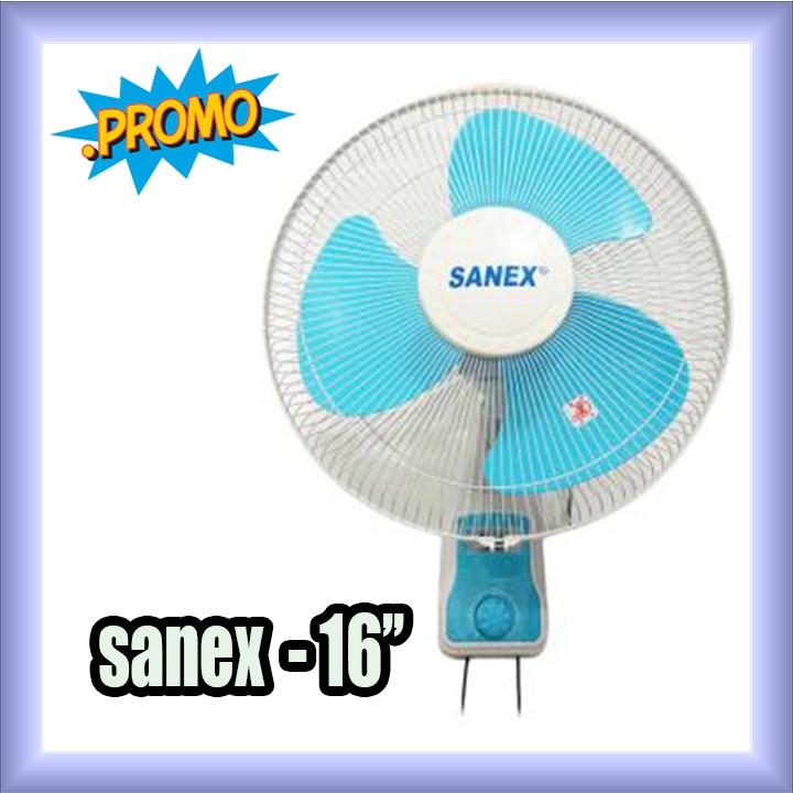Kipas Angin Tembok Murah 16 Inch Sanex Kualitas Top