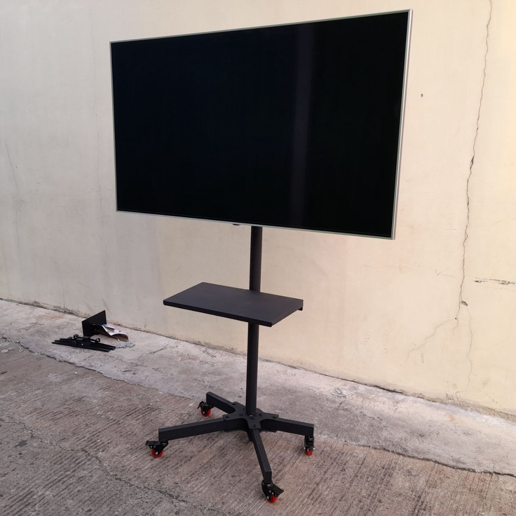 Stand Bracket TV LED LCD Tebal 2.5mm 800 x 400 Braket Universal Semua Merek TV 32 - 65 Inch - Black / white