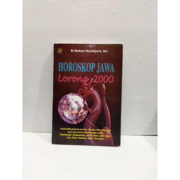 Buku Original Horoskop Jawa Lorong 2000 By Ki Hudoyo Doyodipuro