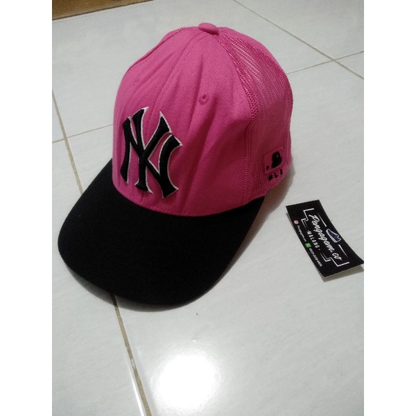 Topi Beli 1 Gratis 1 ( NY MLB Polos & logo D)