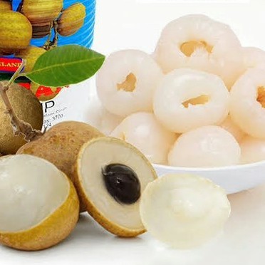 [HALAL] MILI Longan / Leci in Syrup 565gr Buah Lychee / Kelengkeng Dalam Kaleng Asli Thailand