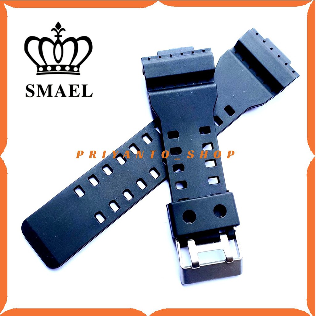 Strap tali jam tangan Smael 1027 SMAEL 1027 Original Oem Rubber