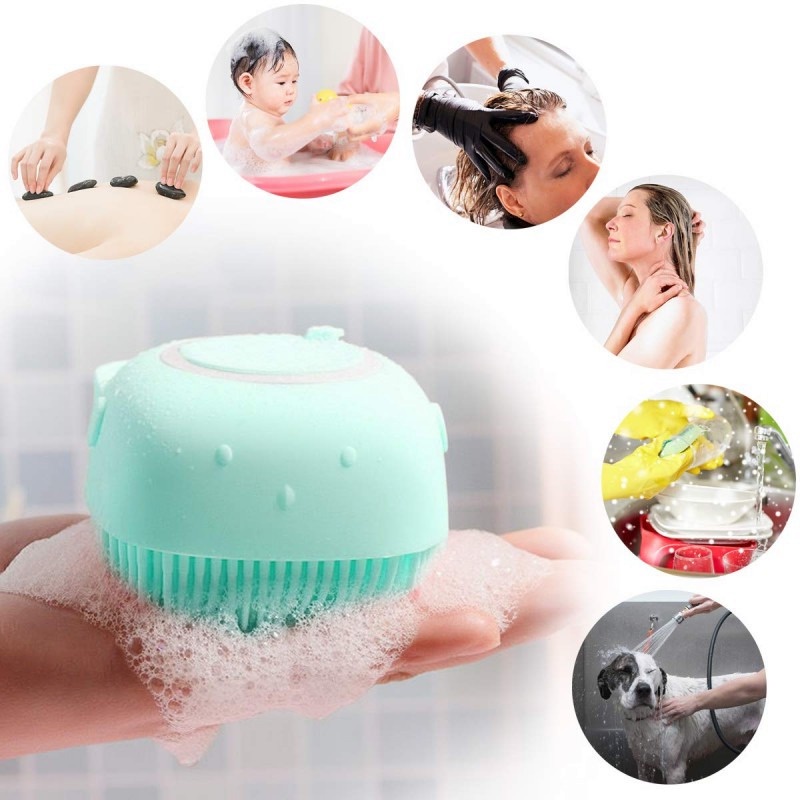 Bath Silicone Body Brush - Silikon Mandi Sikat Gosok Badan