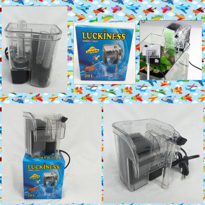 Filter Air Ikan  / Filter External Aquarium LUCKINESS 201