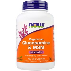 Now Foods, Glucosamine & MSM, Vegetarian, 120 Veggie Caps
