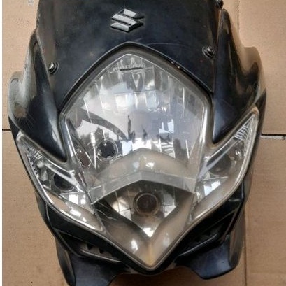 lampu depan satria Fu set totok lampu