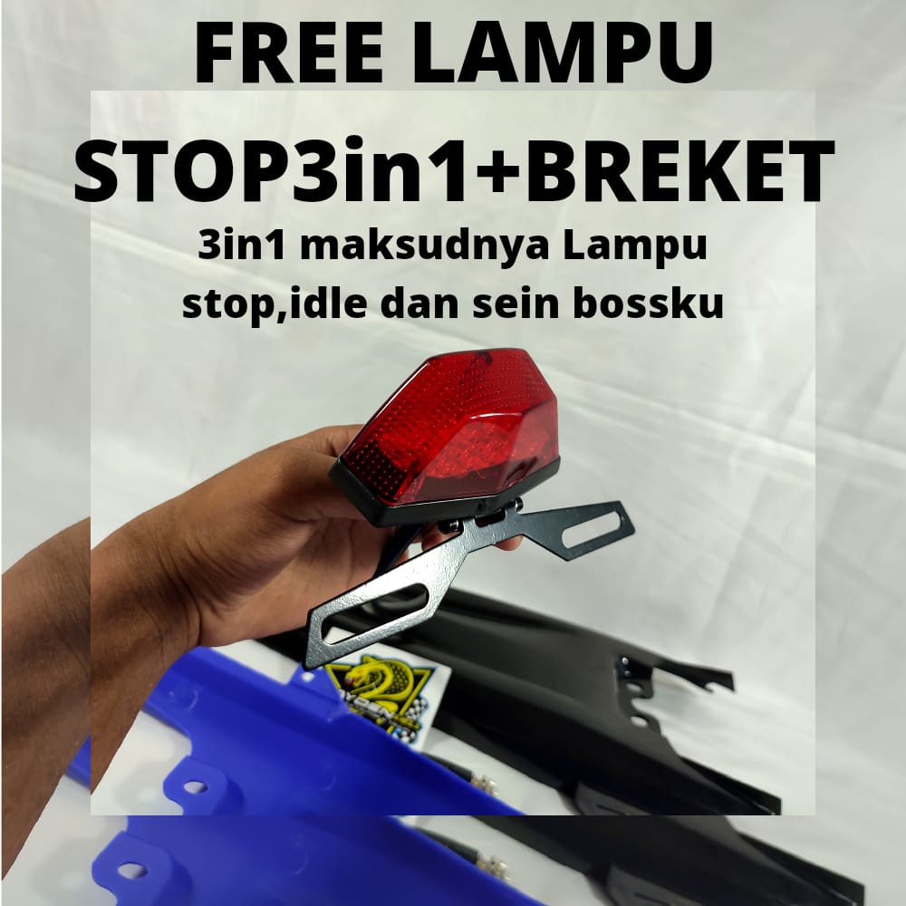 SPAKBOR BELAKNG YAMAHA WR155/STOP LAMP 3IN1 WR155/SPAKBOR BELAKANG WR155/SELEBOR BELAKANG WR155