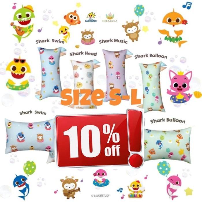 HIKARUsa Baby Shark Bantal Guling Small Medium Large HIKARU BabyShark