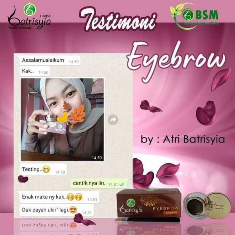 eye brow gel batrisyia/ eye brow cream