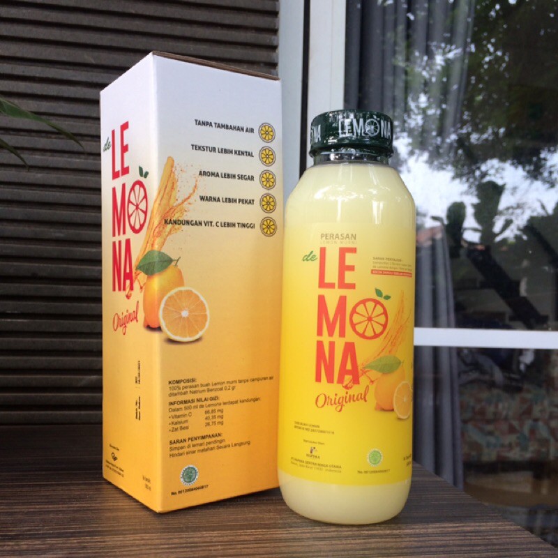

De Lemona Air Lemon Murni / Lemon Diet / sirup lemon