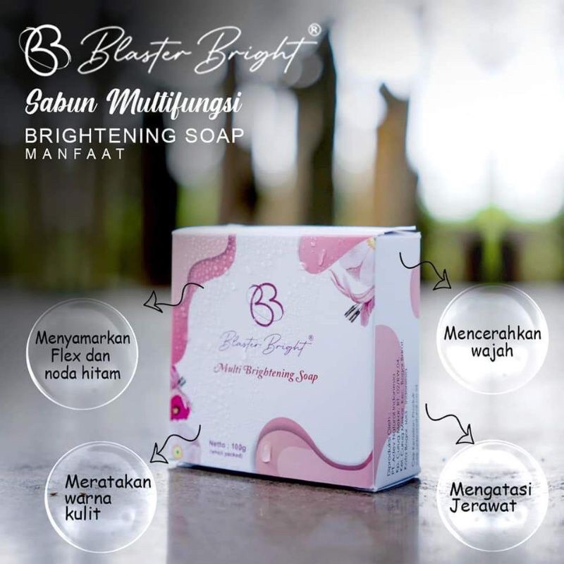 BLASTER BRIGHT BRIGHTENING SOAP