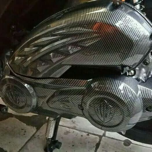 Cover CVT aerox Lexi 155 carbon