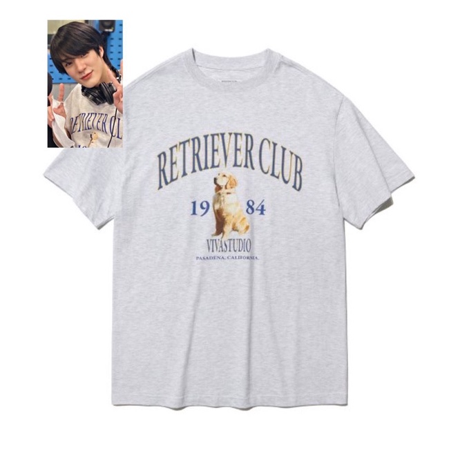 [PO] RETRIEVER CLUB DOG T-SHIRT JENO LUCAS NCT JAKE ENHYPEN