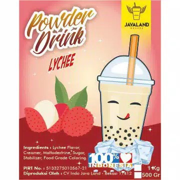 

Bubuk Minuman Leci Javaland 1KG TERMURAH SURABAYA