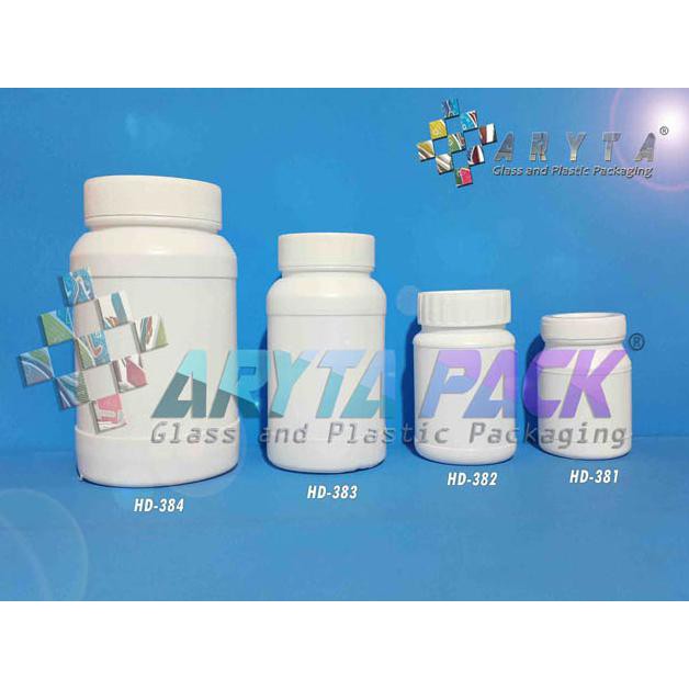 HD381. TOPLES PLASTIK 100ML HDPE KLIK KECIL