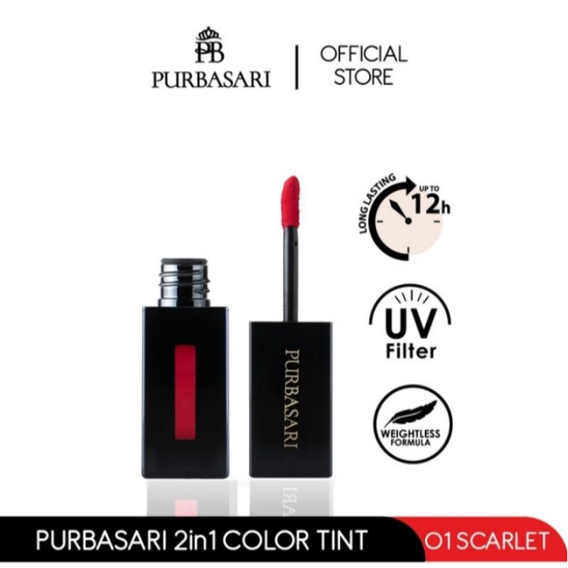 Purbasari Lipstick Color Matte, lip cream, lip tint ready