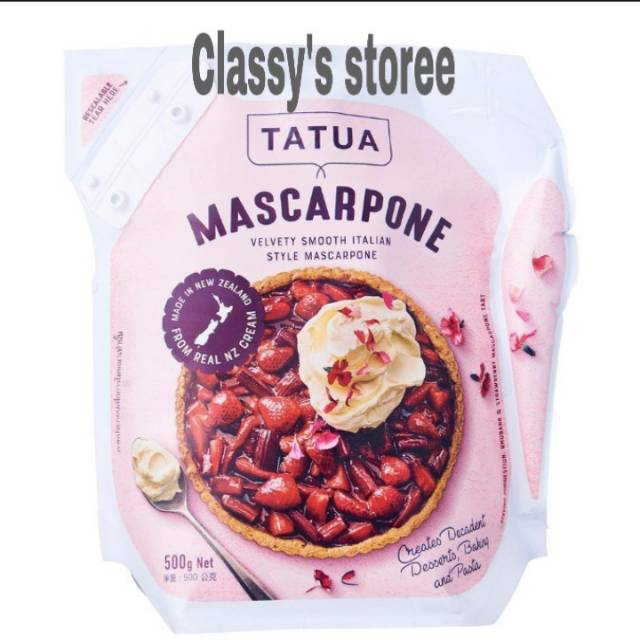 

Tatua Mascarphone cheese 500 gr