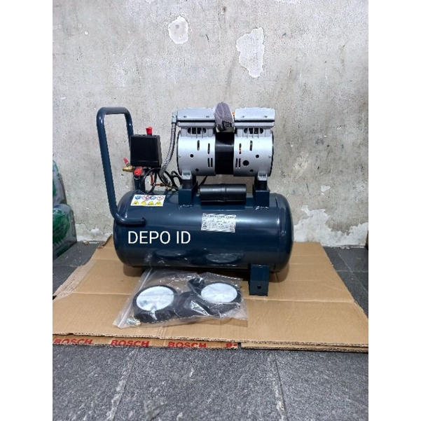 IZUMI Oil Less SILENT OILLESS 550 W 9 LITER Mesin Kompresor Angin 24L