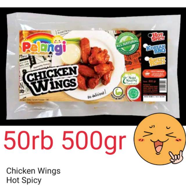 

Spicy Wings Sehat No MSG NO PENGAWET