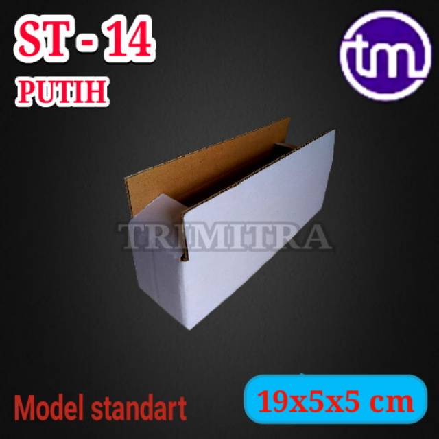 

KOTAK ST-14 PUTIH KARDUS KARTON BOX PACKING KEMASAN AKSESORIS SOUVENIR