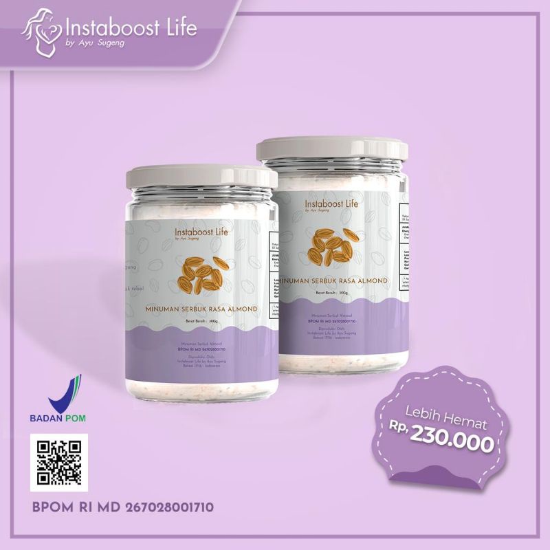 

INSTABOOSTLIFE ALMOND DRINK